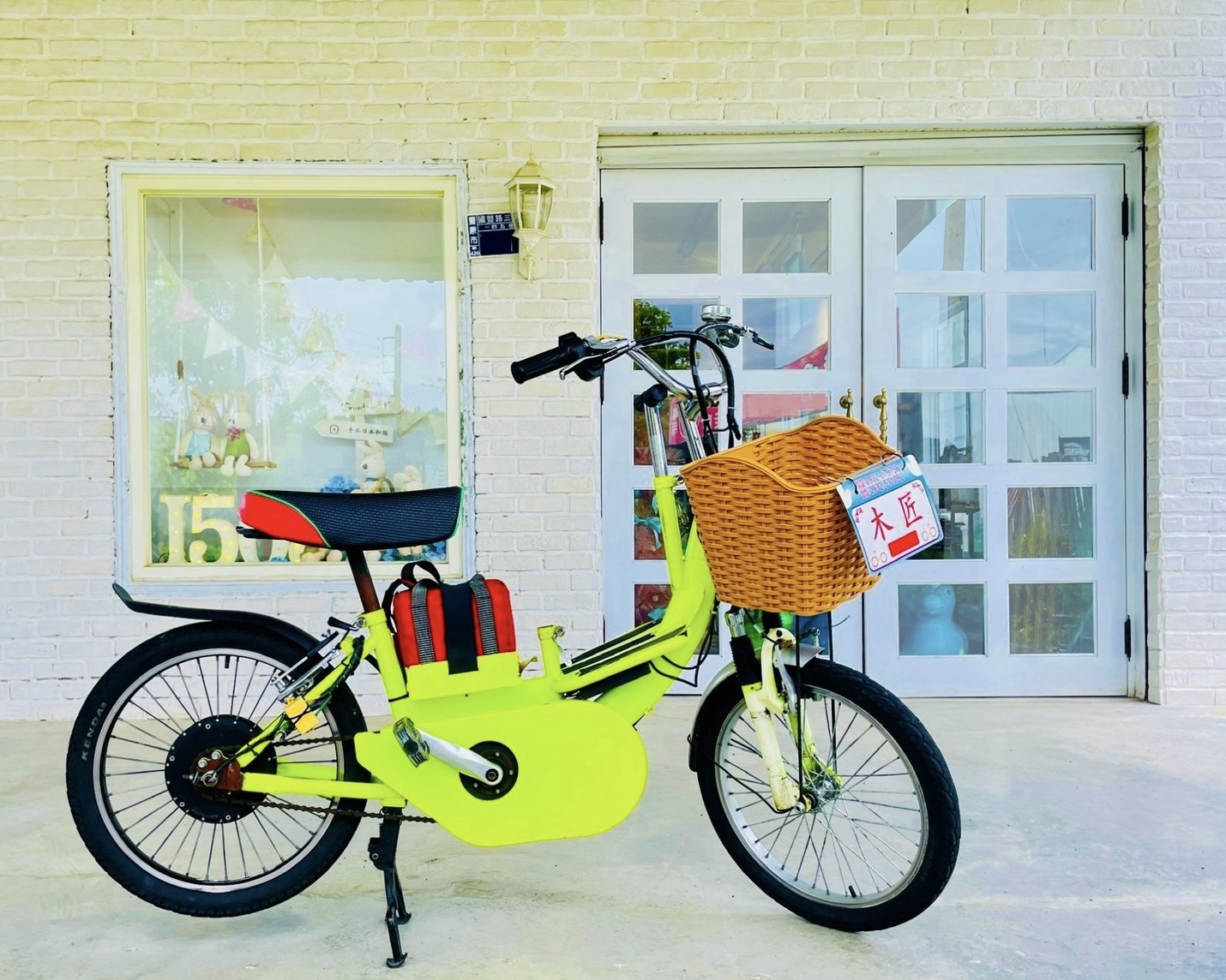 單人/親子輪轂馬達電動腳踏車